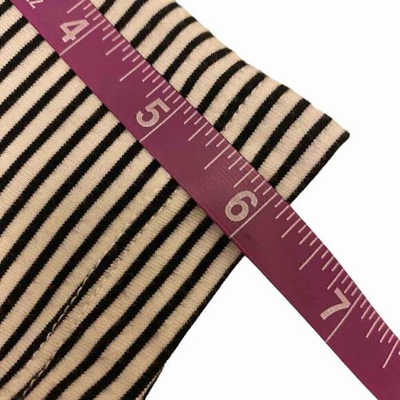 Old Navy Black and White Short Sleeve T-Shirt Dress Sz L - Picture 10 of 11